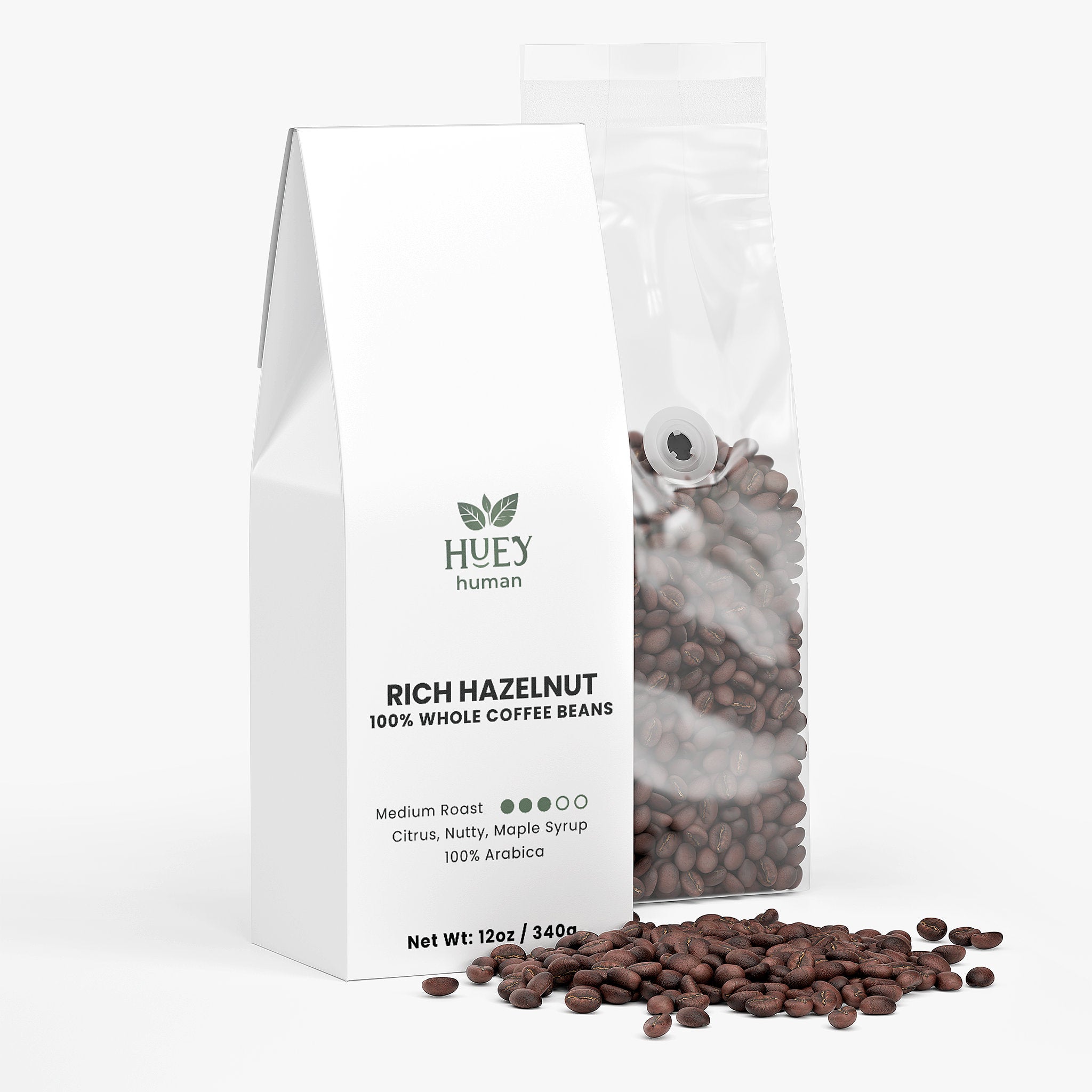 Rich Hazelnut Coffee (Medium Roast)