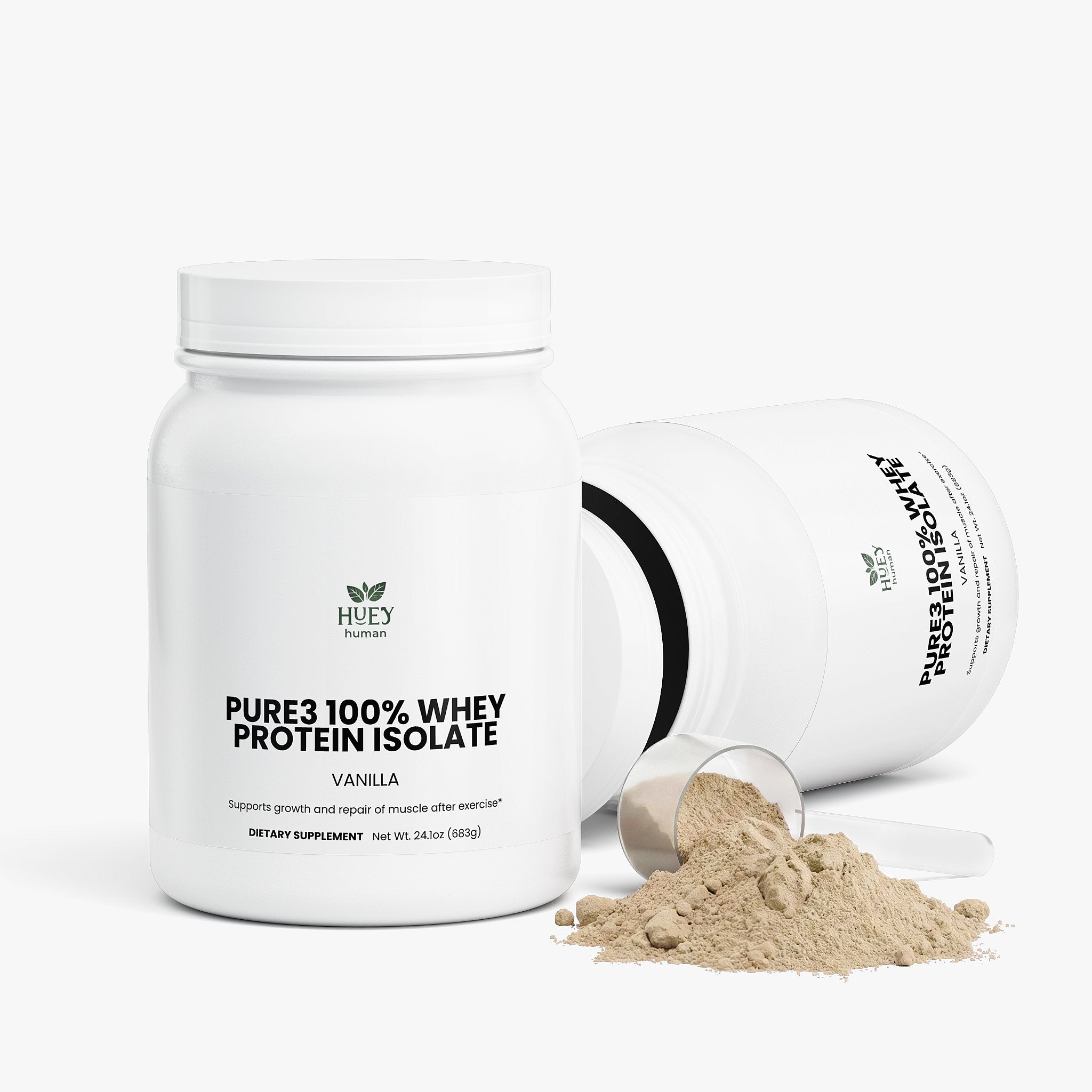 Pure3 100% Whey Protein Isolate (Vanilla)